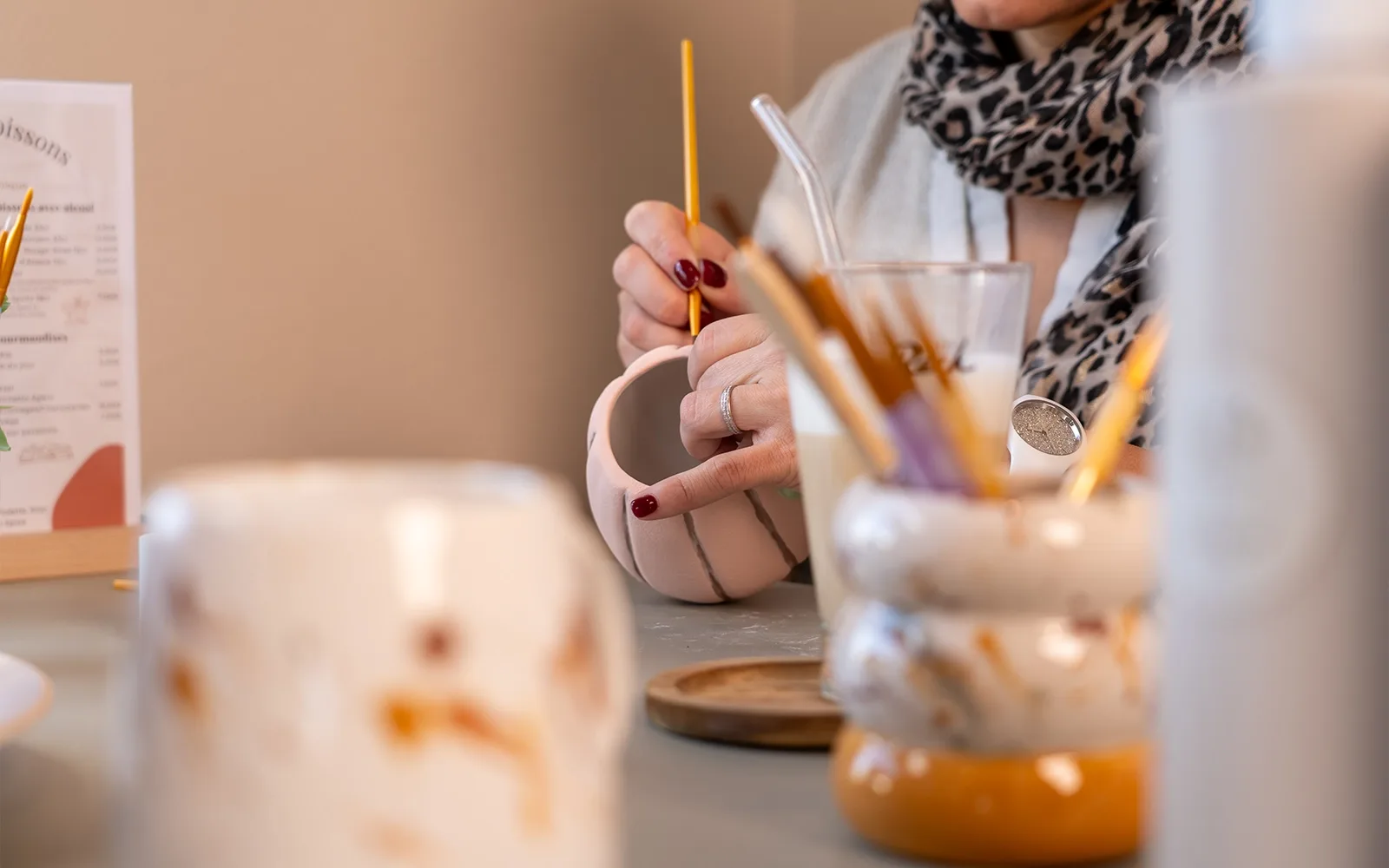Café céramique Duokfé, direction artistique et photographie
